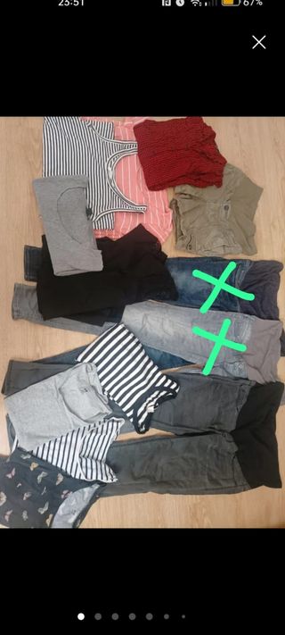 Lote Ropa Embarazada Talla L