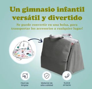 Gimnasio infantil AKERAQ, manta de actividades