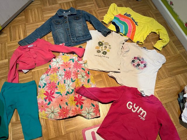 Lote Ropa Verano Niña 4-5 Años