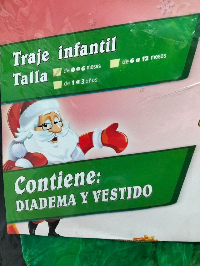 Costume da albero di Natale 1 anno