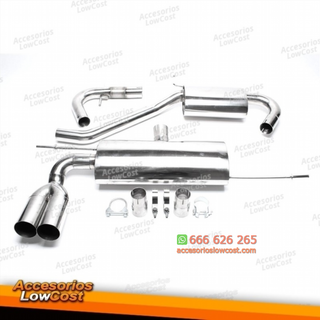 Sistema de escape de acero inoxidable TA Technix