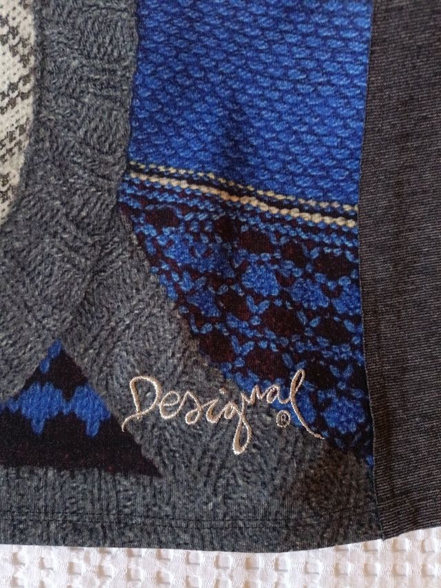 Vestido Desigual sin mangas estampado