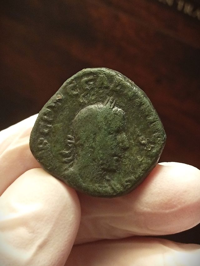 Sestercio escaso - Galieno - VIRTVS