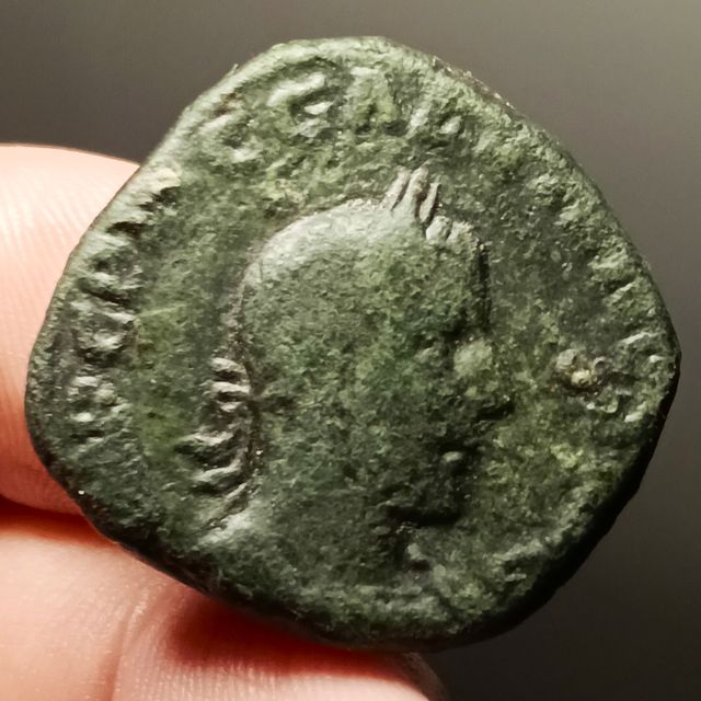 Sestercio escaso - Galieno - VIRTVS