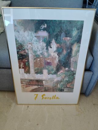 Cuadro "Jardín de la casa" de Sorolla