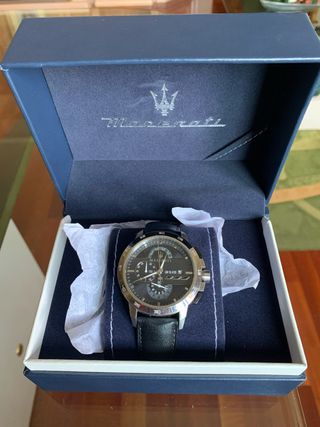 Reloj Maserati Ingegno Hombre Negro con caja