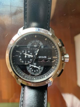 Reloj Maserati Ingegno Hombre Negro con caja