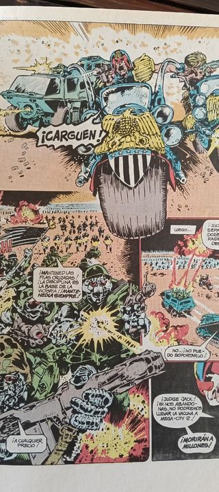 4 Cómics años 80: MYTEX, LA ODISEA, J.DREDD, CONAN