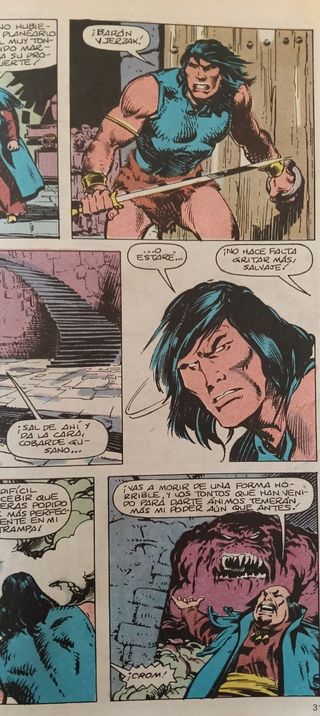 4 Cómics años 80: MYTEX, LA ODISEA, J.DREDD, CONAN