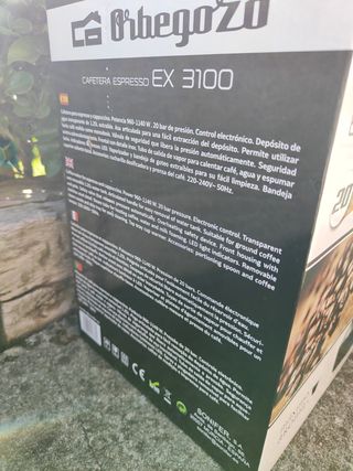 Cafetera Orbegozo EX 3100 - 20 Bares
