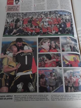 Periodico de España campeón de eurocopa 2008