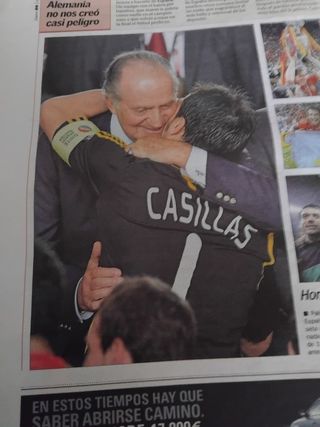 Periodico de España campeón de eurocopa 2008