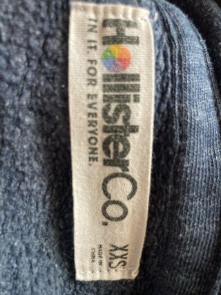 Sudadera Hollister con capucha y bolsillo