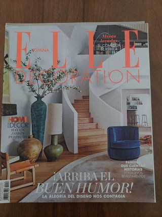 Lote 5 revistas decoración Elle Deco España