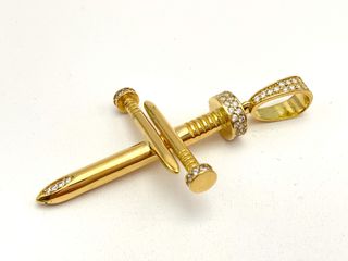 crucifijo oro 18k