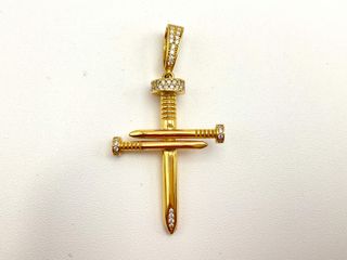 crucifijo oro 18k