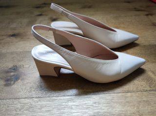 Decollete n. 38 Pazolini in cuoio made in Italy