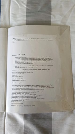 Economía 1.º Bachillerato