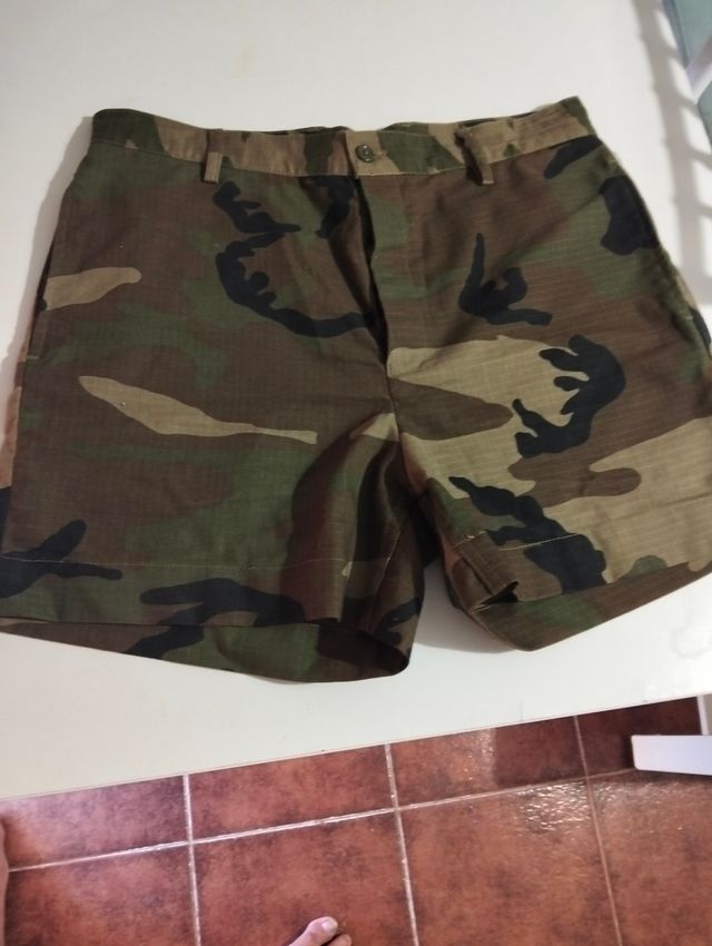 Pantalón corto camuflaje