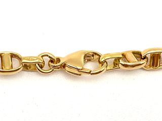 cadena oro 18k 25cm