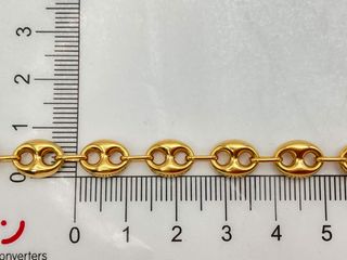 cadena oro 18k 30cm