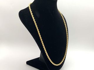 cadena oro 18k 30cm