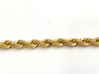 cadena oro 18k 30cm