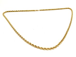 cadena oro 18k 30cm