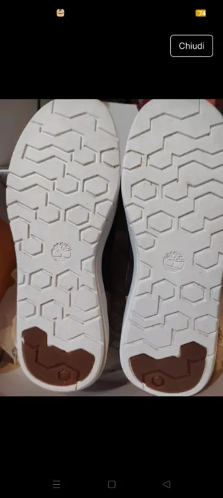 Timberland Stivali Marroni e Neri Nuovi