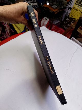 Caja de Vinilos La Bohème de Puccini.  1959.