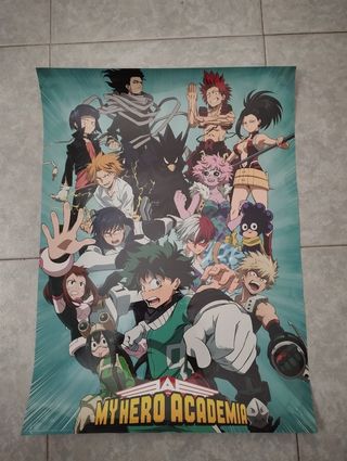 Poster del animeBokunoHeroAcademia.
