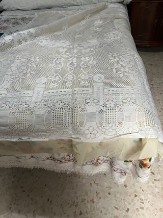 Dos patas de cortina de baño blancas