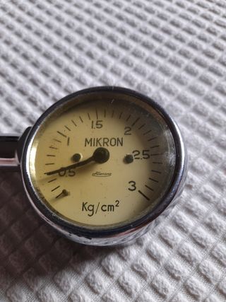 Manometro Pneumatici Vintage Mikron