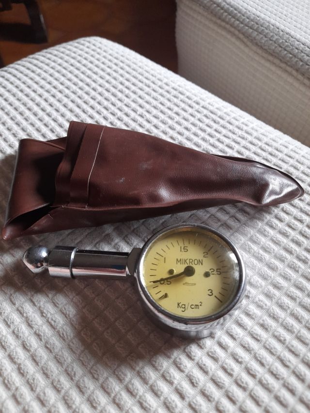 Manometro Pneumatici Vintage Mikron