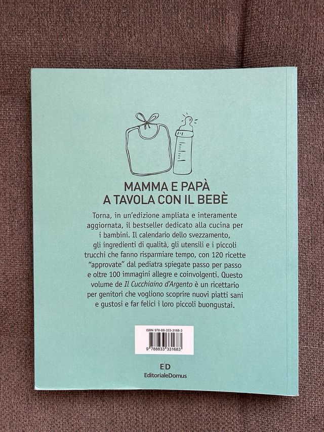 3 Libri Svezzamento Neonati pappe ricettario