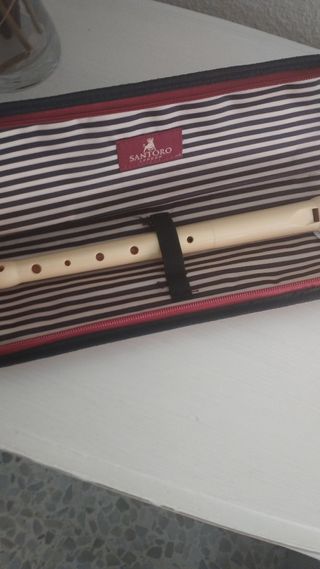 Funda Porta Flauta Santoro Gorjuss + Flauta