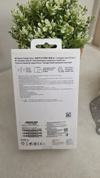 Cargador Inalámbrico Samsung Duo