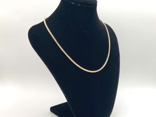 cadena oro 18k 22cm