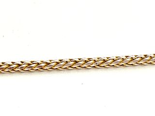 cadena oro 18k 22cm