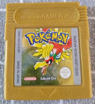 Pokemon Edición Oro Game Boy Nintendo