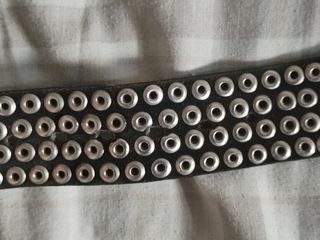 Cinturón Quiksilver Negro con Tachuelas