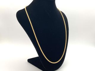 cadena oro 18k 29cm