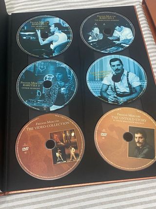 Libro Freddie Mercury The Solo Collection con CDs