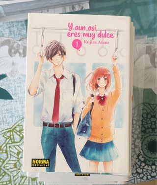 manga “Y aun así, eres muy dulce” 1 al 9