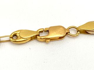 cadena oro 18k 25cm