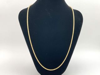 cadena oro 18k 30cm