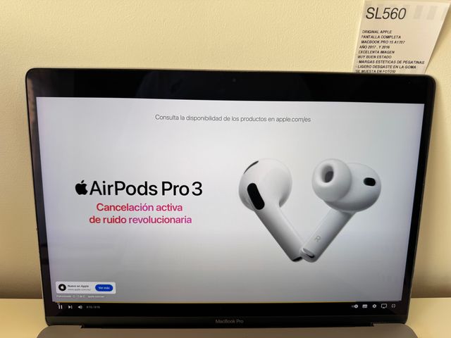 Schermo del MacBook Pro 15 A1707 (2016-2017)