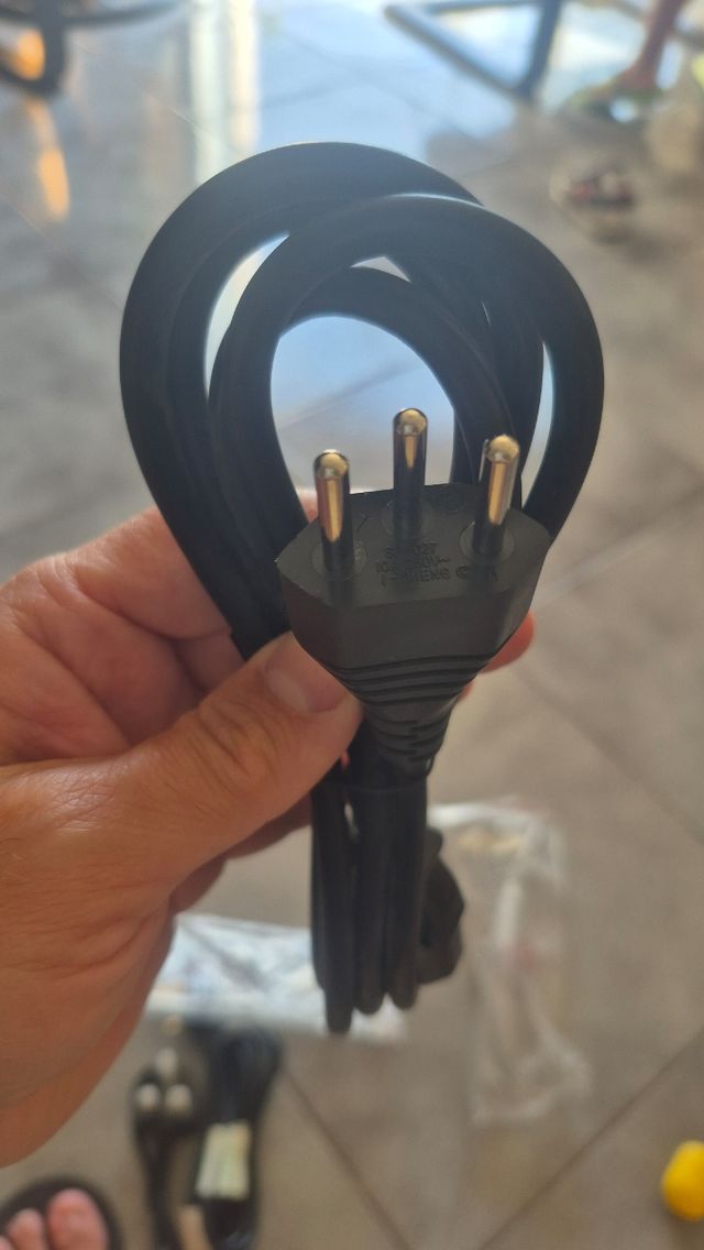 3 Cavi alimentazione spina USA