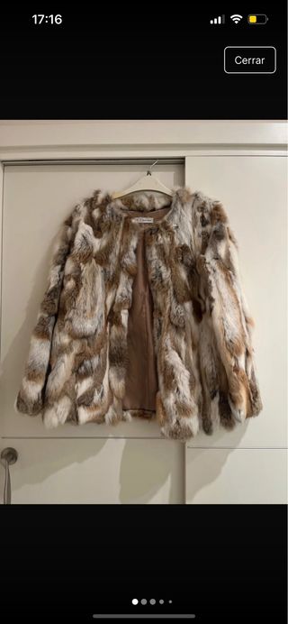 Abrigo de pelo El Corte Inglés