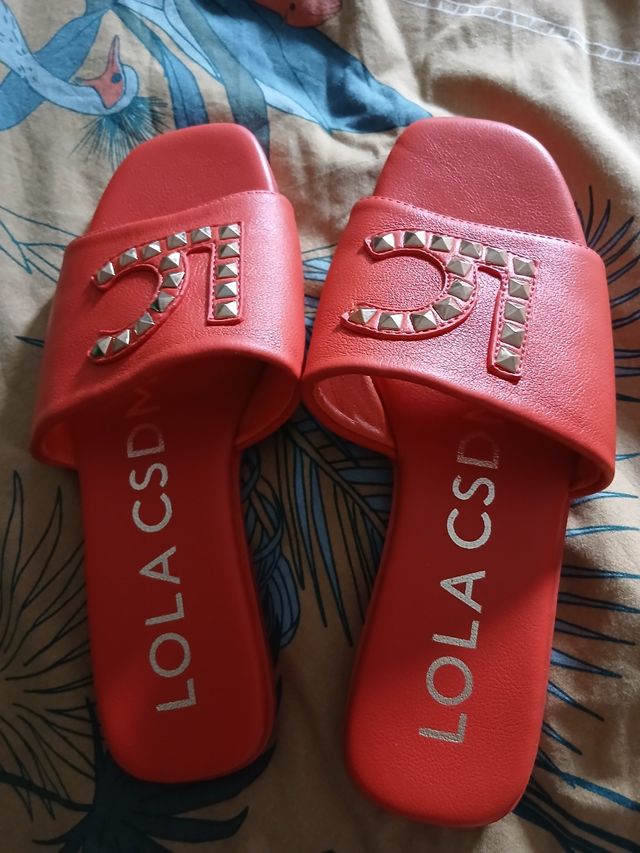 Sandalias Lola CSDMNT naranja